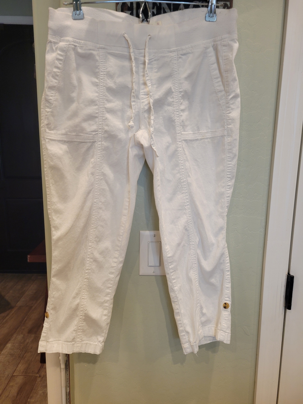 SO White Women's Cargo Capris Pants